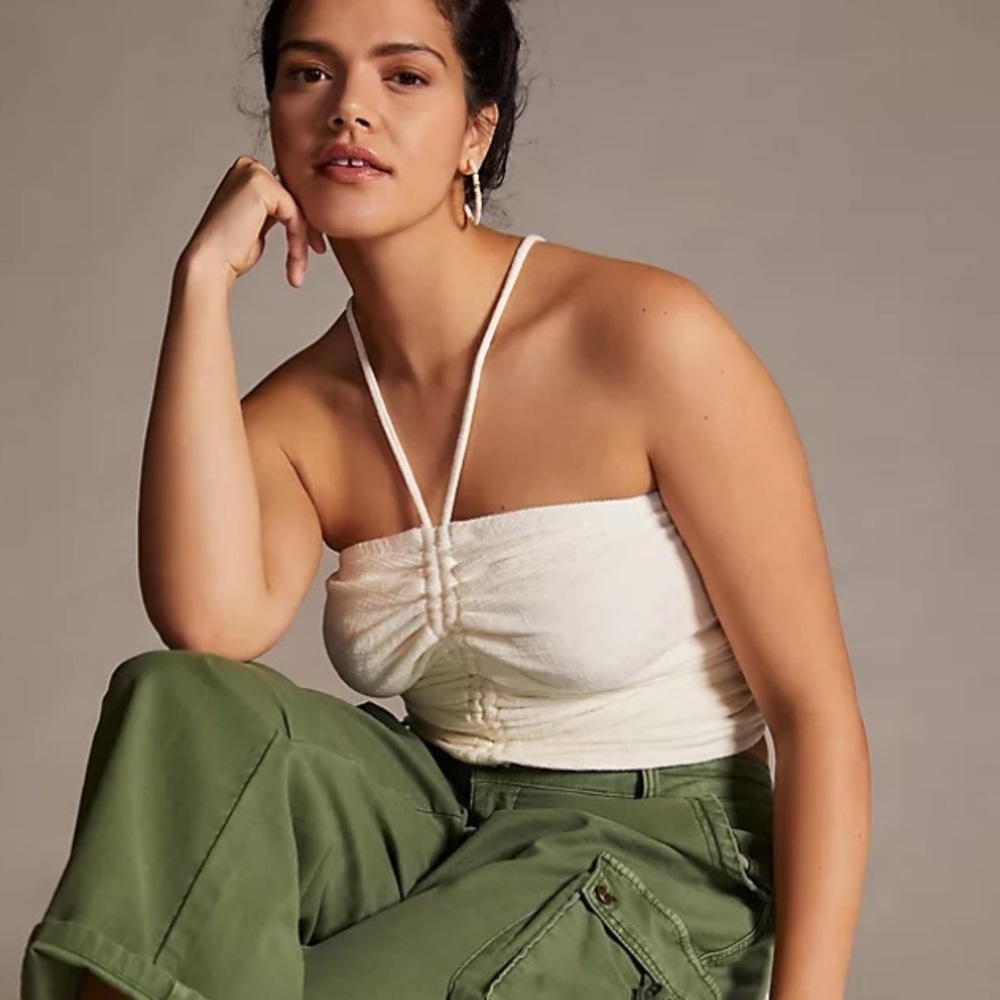 Anthropologie Pilcro Olive Cargo Pants - Sz. 16